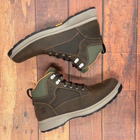 Timberland Men\'s Atwells Ave Waterproof Insulated Full Grain Brown Boots A43WN main image 5